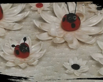 Cake decoration 12 of Edible Topper Lady Bugs Fondant Gumpaste Cupcake Cake decoration 12 of Edible Topper Lady Bugs Fondant Gumpaste Cupcake