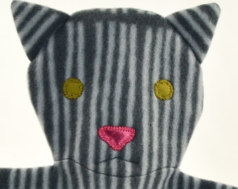 Grey Cat Hand Puppet