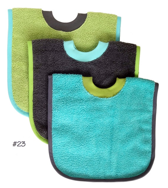 Pullover Baby to Toddler Bibs Set of Three Set 23 Etsy