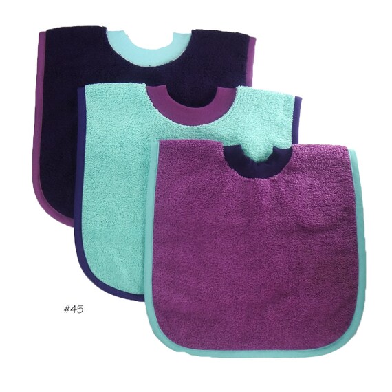 Pullover Baby to Toddler Bibs Set of Three Set 45 Etsy