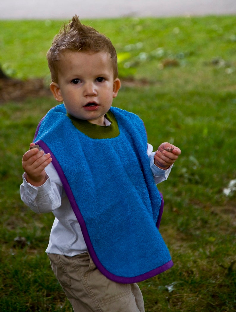 Pullover Baby to Toddler Bibs Set of Three Set 53 image 2