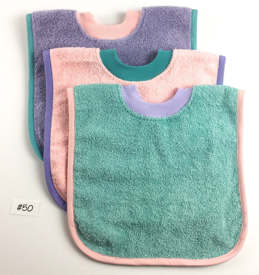 Pullover Baby to Toddler Bibs Set of Three Set 50 Etsy