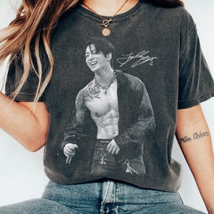 Jungkook Golden Tee - Etsy