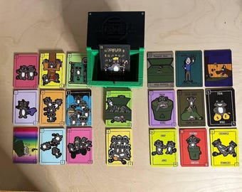 Trash Bandits - Funny Raccoon Family Card Game for Kids & Adults | Ages 5+ | 2-4 Players