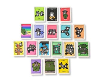 Trash Bandits, Lights Out Card Games Bundle | Raccoon, Strategy Ages 5+ Made in USA