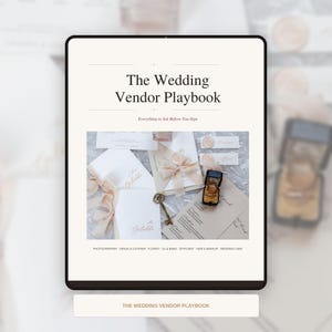 Wedding Vendor Questions Guide — What to Ask Before You Book | Printable Wedding Planner Checklist PDF