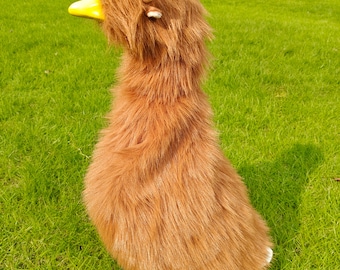 Personalized 23 Inch Highland Cow Porch Goose Outfit, Lion And Fox Animal Costumes, Porch Decor, Goose Lover Gift