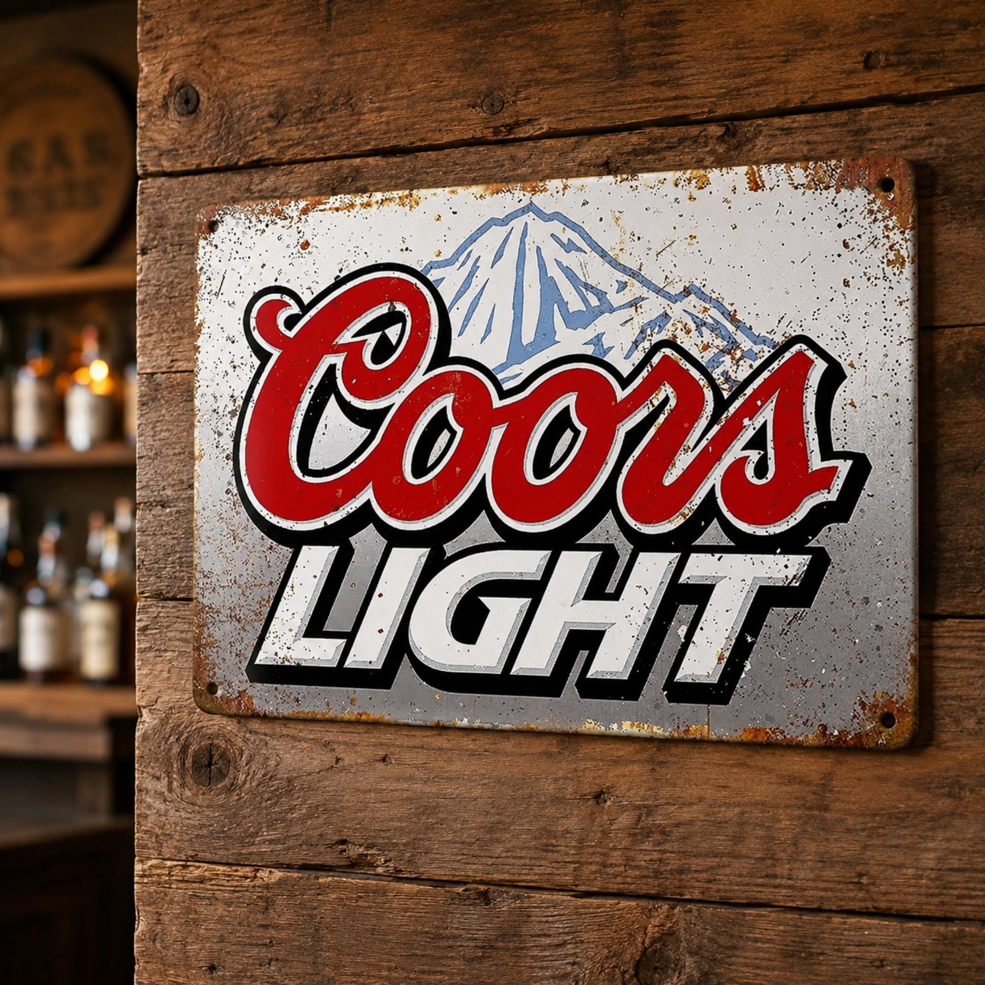 Vintage Coors Light Sign - Etsy