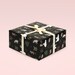 Black Christmas Wrapping Paper, Holiday Wrapping Paper, Woodland Animals, Christmas Gift Wrap, Holiday Gift Wrap 
