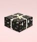 Black Christmas Wrapping Paper, Holiday Wrapping Paper, Woodland Animals, Christmas Gift Wrap, Holiday Gift Wrap 