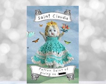 Doll Magnet Adventures of Claudia Patron Saint of Giving No F#cks Mature Listing