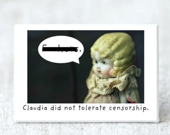 Funny Censorship Magnet Adventures Claudia Doll Photography Mature Content