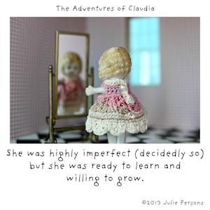 She Was Highly Imperfect Friendship Greeting Card Adventures of Claudia (1)