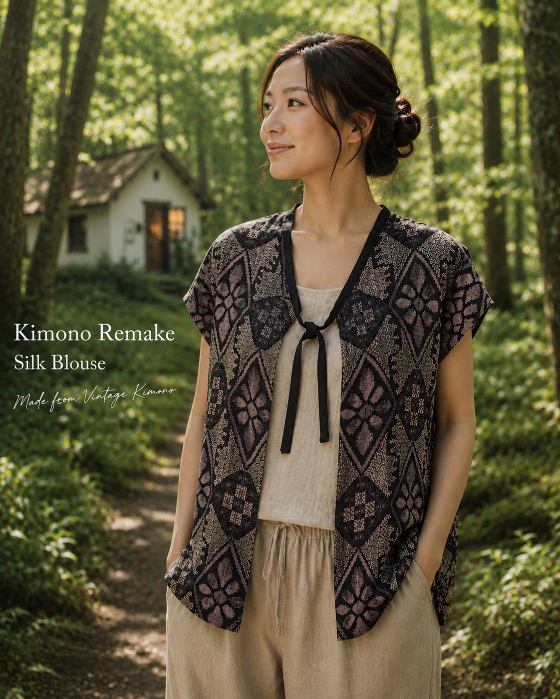 Kimono remake - Etsy 日本