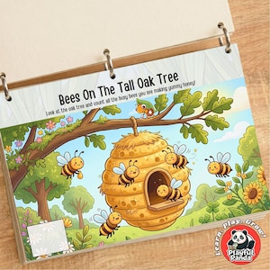 Ant Colony Toddler Busy Book Printable, Preschool Learning Binder, Insects Theme Activity Pages, Homeschool Quiet Time Worksheets for Kids