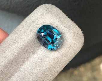 Natural blue spinel