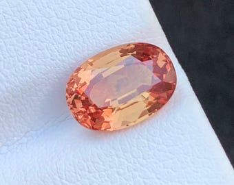 Orange safir