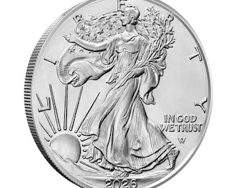 2026 1 oz American Siver Eagle Coin (BU)