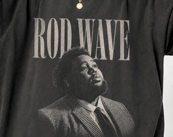 Vintage 90s Rod Wave Comfort Color Shirt, Don't Look Down Tour Inspired Shirt | Rod Wave Concert Tee