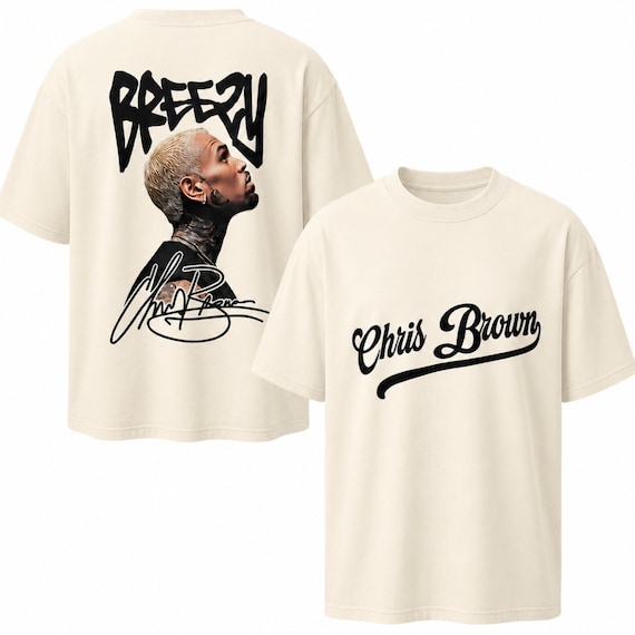 Chris Brown Breezy Tour Shirt, Comfort Colors Retro Concert Tee