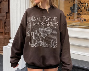 Midnight Margaritas Shirt, Vintage Practical Magic Sweatshirt, Retro Halloween Movie Shirt, Spooky Season Gift, Halloween Shirt
