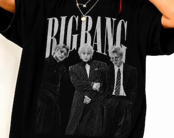 BIGBANG Vintage 90s Comfort Color Shirt, Kpop Fan Gift