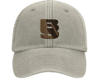 BS Logo Keps - Vintagetvättad, broderad logotyp