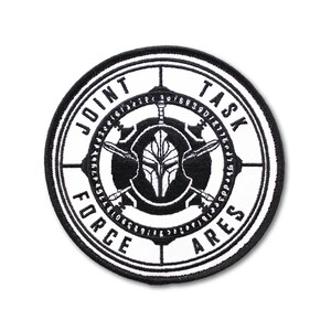 MARSOC Joint Task Force Ares Patch (Weiß/Schwarz)