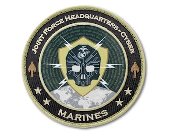 Parche cibernético del cuartel general de la Fuerza de Tarea Conjunta de MARSOC