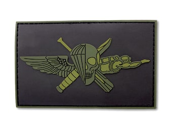 MARSOC Recon Jack PVC Patch (Green & Black)