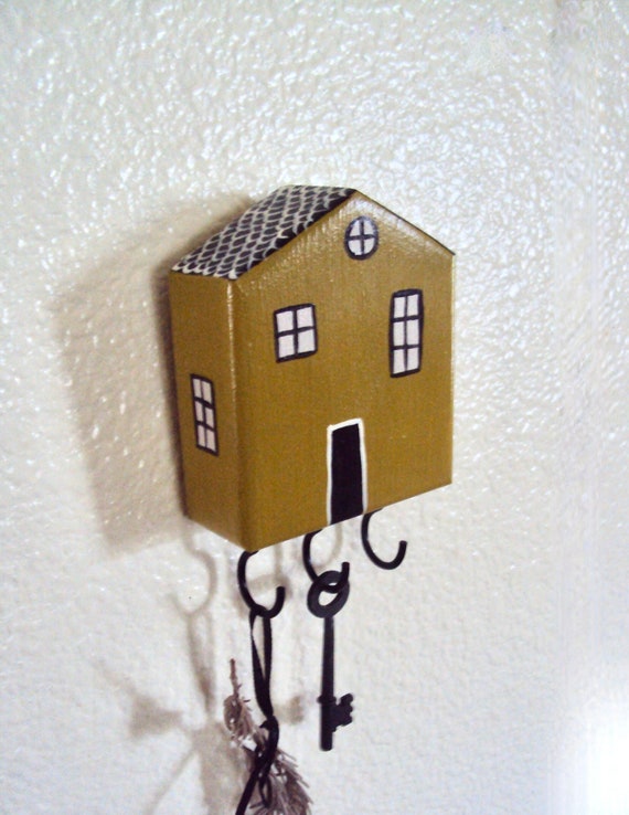 Colgador de llaves, decoración entrada, cuelga llaves decorativo, llavero  de pared, cuelga llaves hecho a mano. -  España