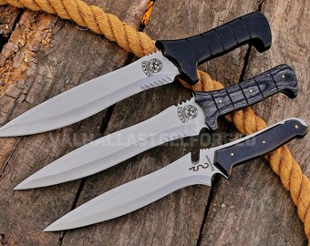 Jack Krauser Knife Resident Evil 4 RE4 Replica, Movie Knife, Cosplay Prop, Collector Display Knife, Gaming Gift