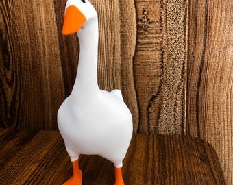 Work Goose  | 3D Printed Desk Goose | Porch Goose Inspired Office Decor | Cute Desk Companion Gift