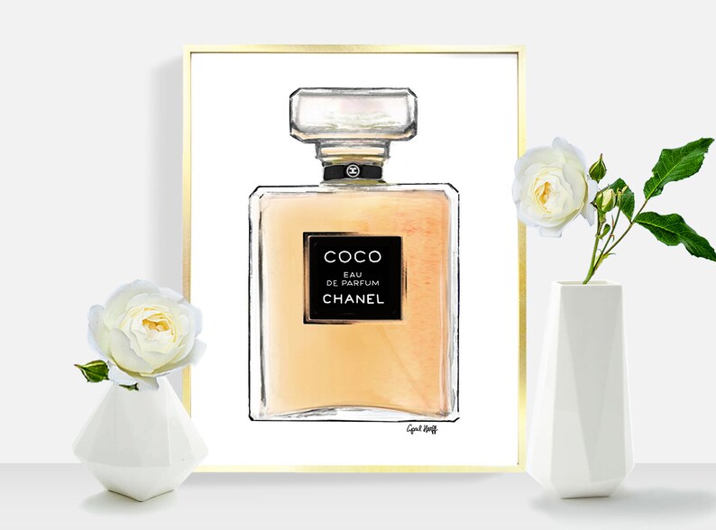 Yellow Mademoiselle Perfume Print Fashion Illustration Art Etsy Yellow Mademoiselle Perfume Print Fashion Illustration Art Etsy