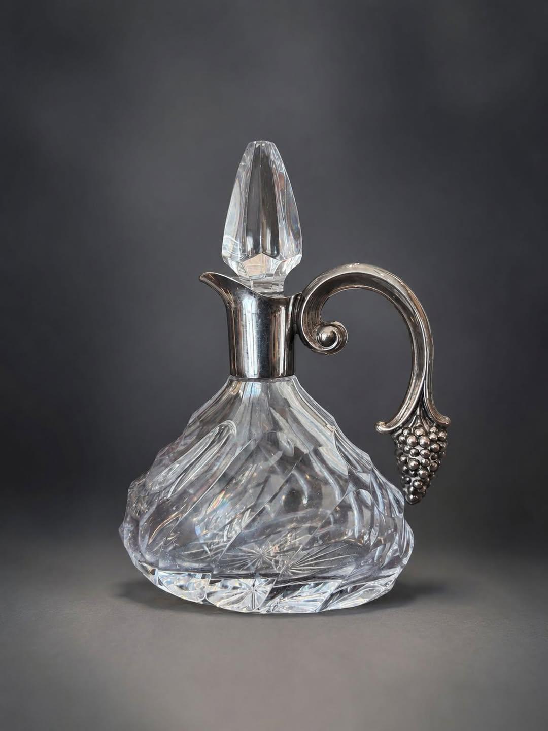 オールドBaccarat Crystal Bottle Holder Antique Baccarat Crystal - Etsy