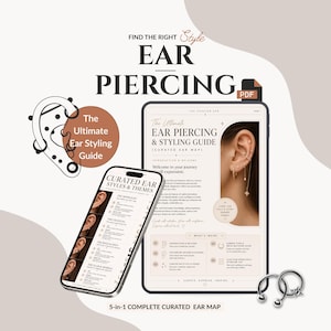 Mappa dell'orecchio curata nei minimi dettagli: la tua guida completa al posizionamento, allo stile e ai tipi di orecchini per i piercing all'orecchio.