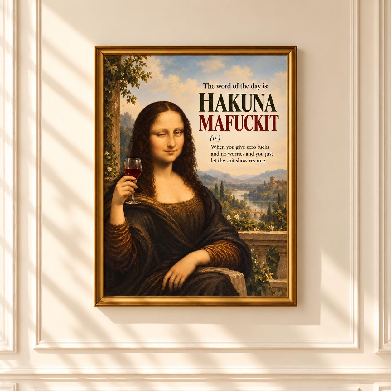 Funny mona lisa - Etsy 日本