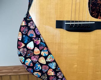 Funda de guitarra, protector de guitarra, funda de algodón, funda de algodón para guitarra, funda de algodón para guitarra acústica