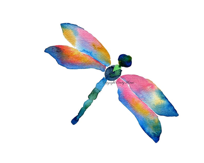 Dragonfly, png file, transparent png file, dragonflies, png, digital art, instant download, clipart, watercolor dragonfly, digital png image 1