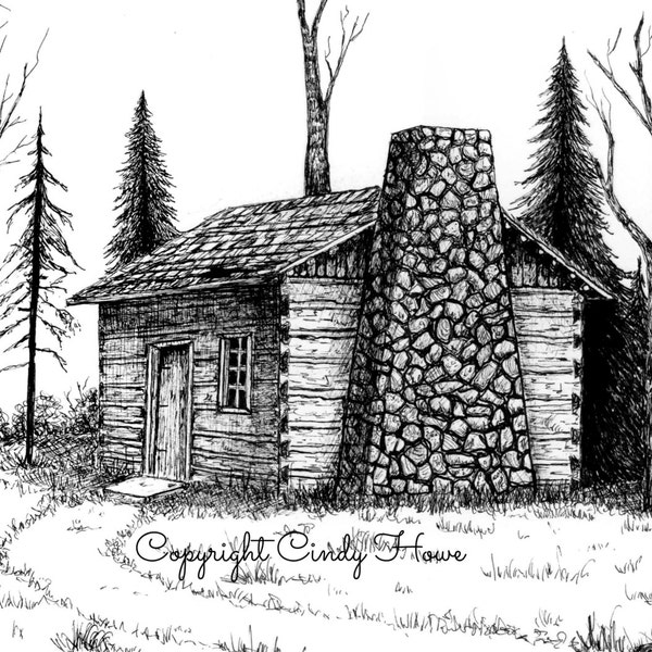 Log Cabin Decor Etsy