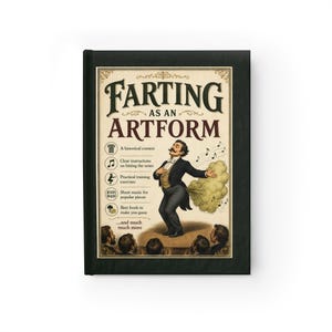 Farting As An Artform Journal | Ruled Lined Notebook