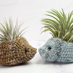 Hedgehog Planter Crochet Pattern