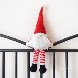 Scandinavian Santa Gnome Amigurumi Crochet Pattern