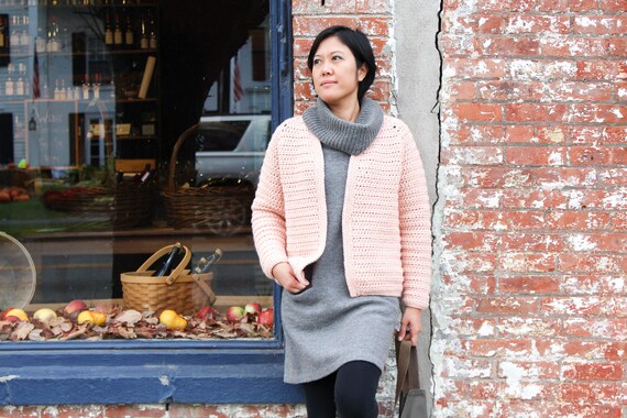 wonderland chunky knit cardigan pattern
