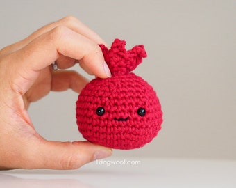 CROCHET PATTERN: Amigurumi Pomegranate