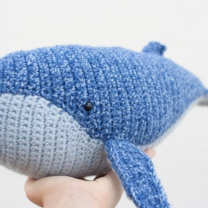 CROCHET PATTERN: Baby Humpback Whale Stuffed Animal image 6