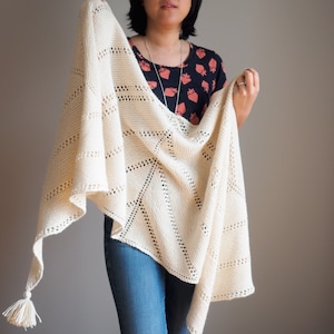 KNITTING PATTERN: The Berkshire Wrap Shawl