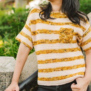 CROCHET PATTERN: Dappled Tee