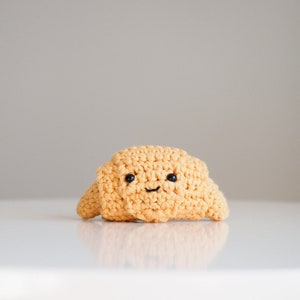 CROCHET PATTERN: Amigurumi Croissant Pastry