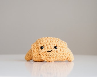 CROCHET PATTERN: Amigurumi Croissant Pastry
